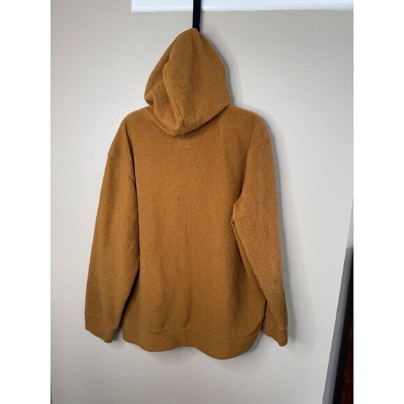 Dickies Men's Mustard Sherpa Size XL hoodie long sleeve pullover pockets polyest - Picture 6 of 7